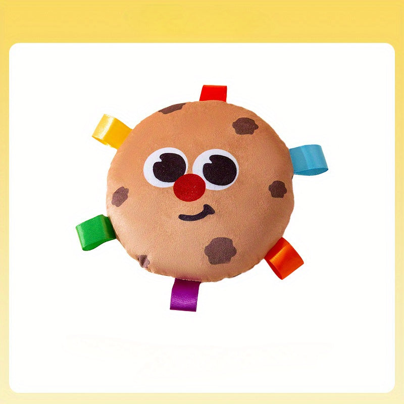 Pet Cartoon Plush Bite Resistant Flying Disc Training Toy