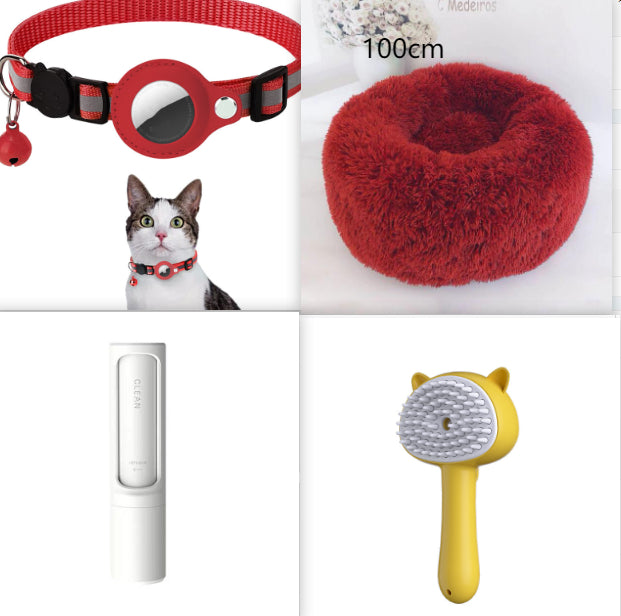 Rechargeable Mist Self Cleaning Pet Grooming Brush