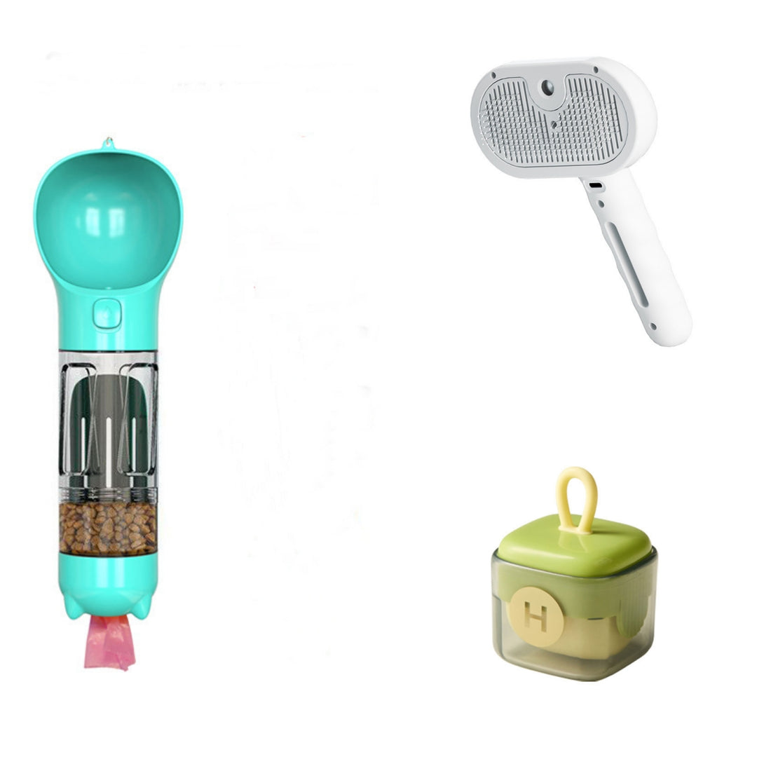 Pet Spray Grooming Comb Hair Remover Cleaning Brush