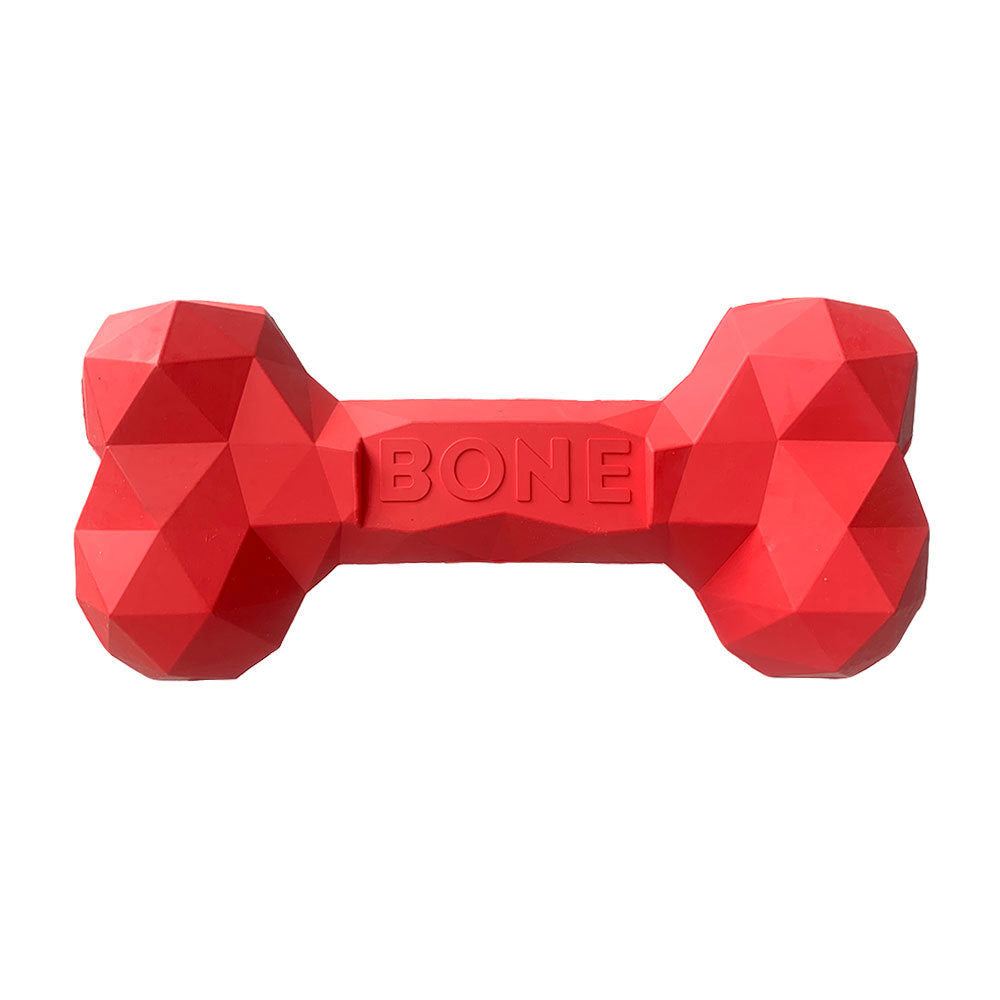 Pet Bite Resistant Rubber Dental Grinding Bone Toy