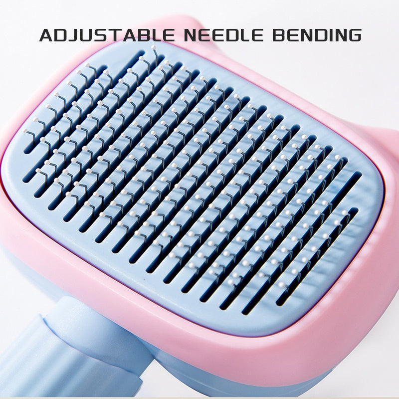 Pet Deshedding Grooming Brush Hair Removal Tool
