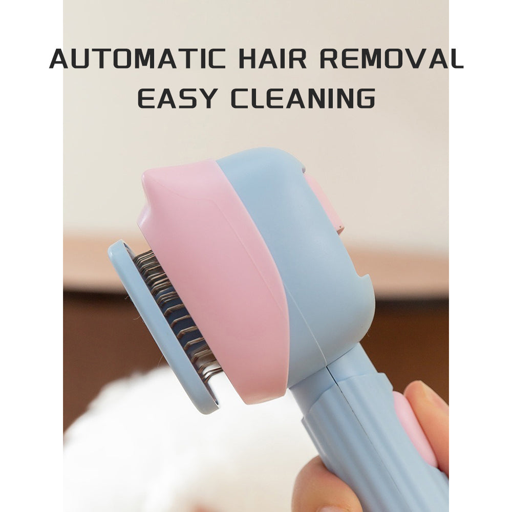 Pet Deshedding Grooming Brush Hair Removal Tool