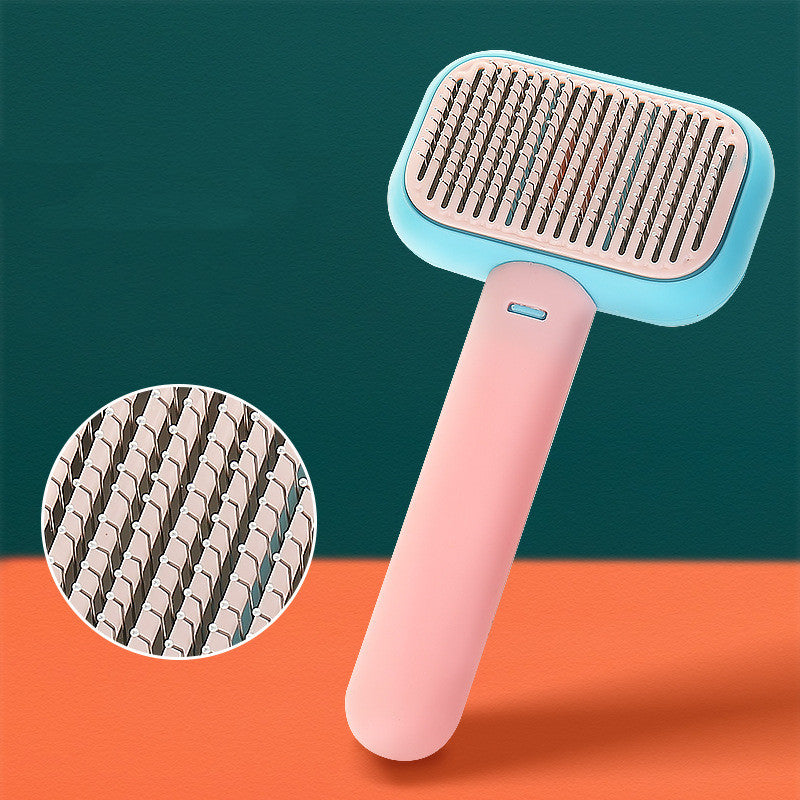 Pet Grooming Stainless Steel Knot Removal Massage Brush