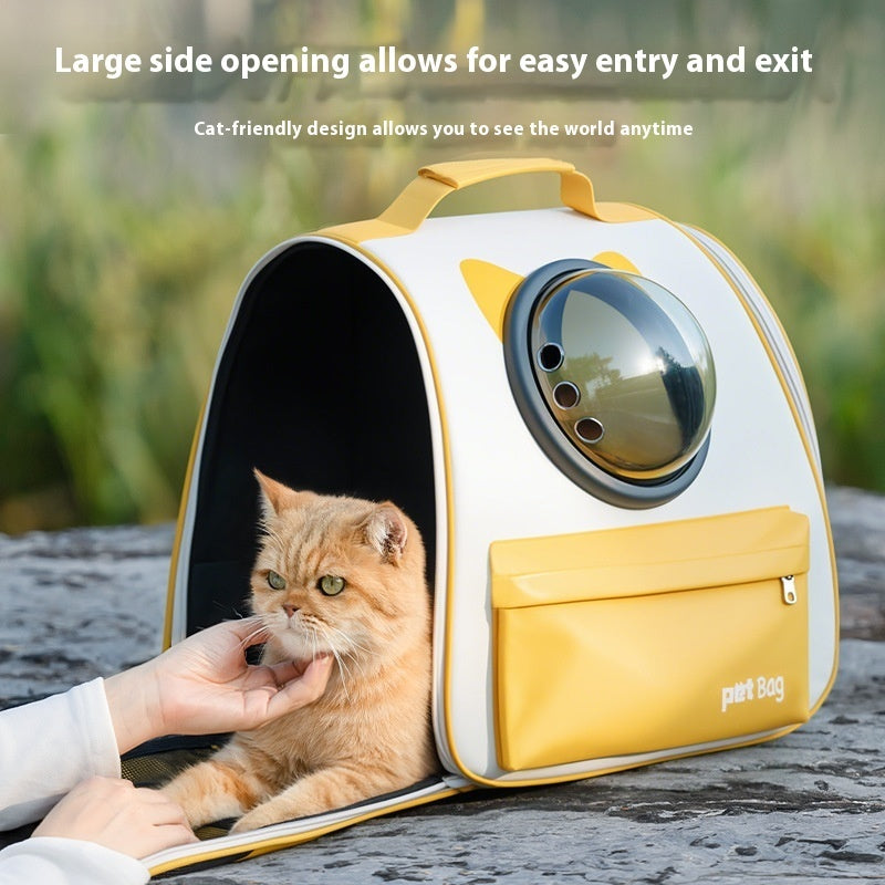 Large Capacity Portable Pet Backpack Carrier Bag