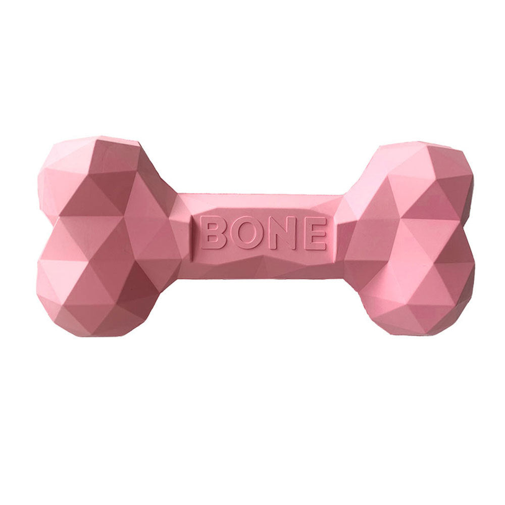 Pet Bite Resistant Rubber Dental Grinding Bone Toy