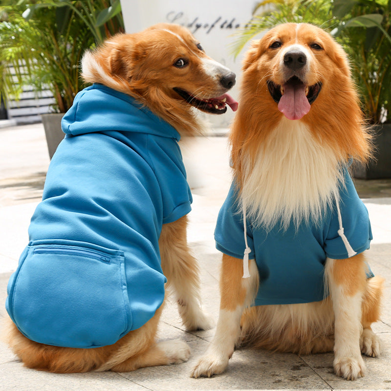 Zipper Pocket Fashion Pet Sweater Apparel