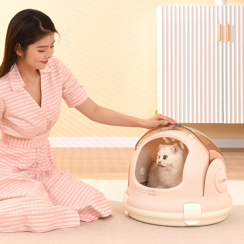 Pet Portable Air Box Litter Carrier
