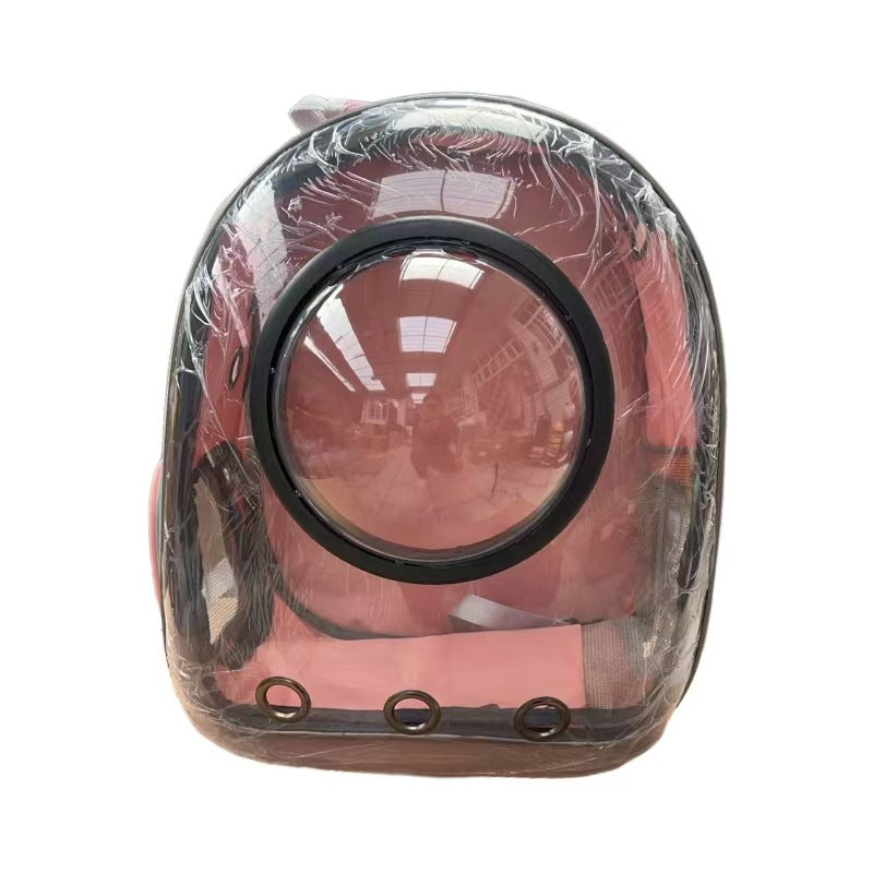 Pet Transparent Breathable Large Capacity Backpack Carrier