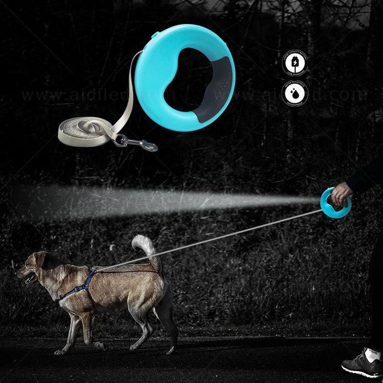 Pet LED Automatic Retractable Telescopic Traction Leash